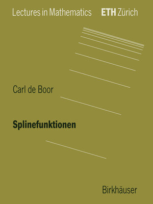 cover image of Splinefunktionen